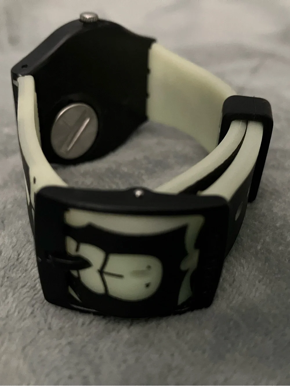 RARE Swatch Watch x Baron Samedi - James Bond 007 - Live & Let Die Villain 2008